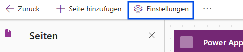 Einstellungen