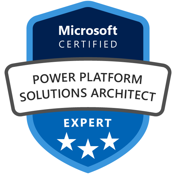 Certification: Power Platform Solution Architect Expert
